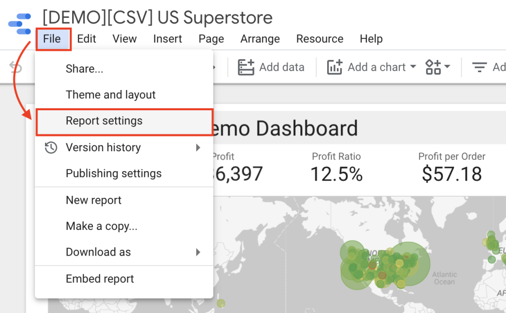 Looker Studio Dashboard