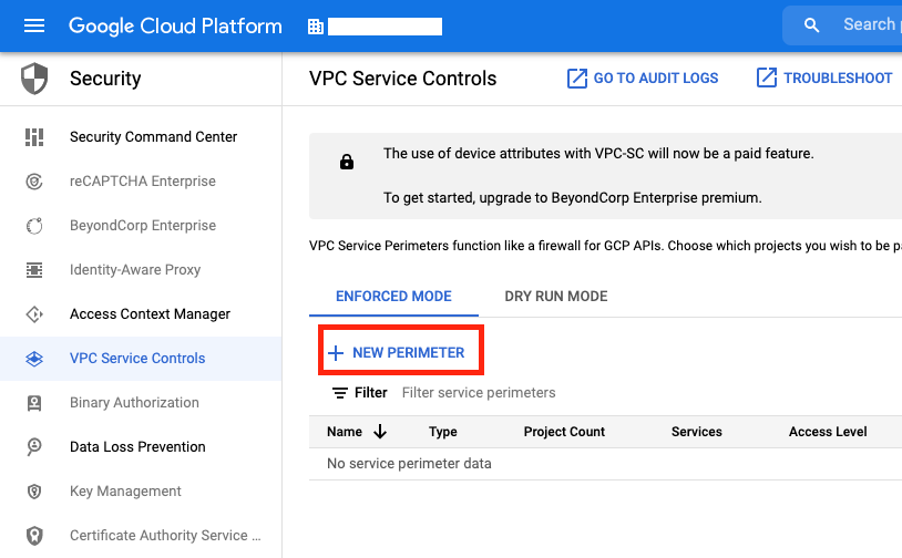 Set Data Governance with Google Cloud Platform