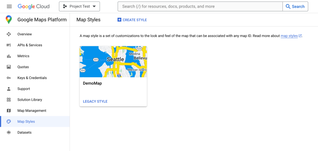 วิธีปรับแต่ Base Maps ใน Google Maps Platform