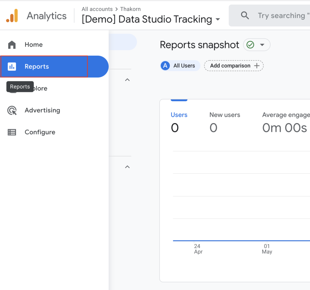 Realtime Report Dashboard