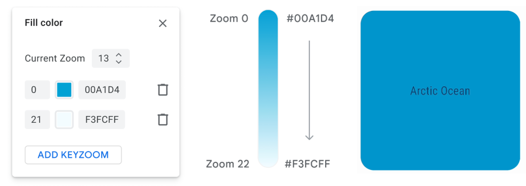 Google Base Maps Zoom Setting