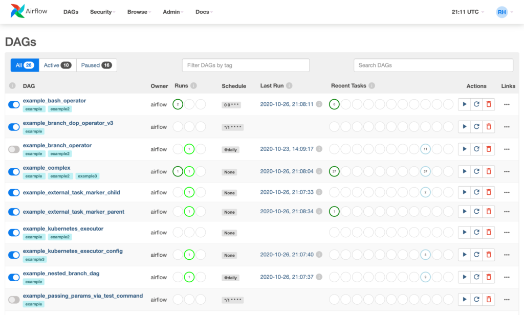 Airflow Webserver