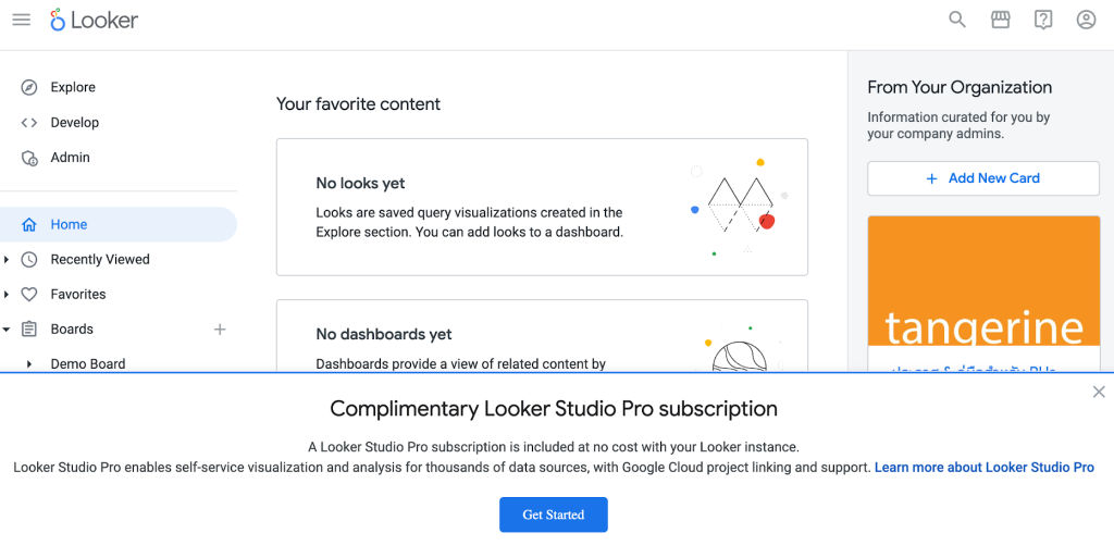 Looker Studio Pro subscription