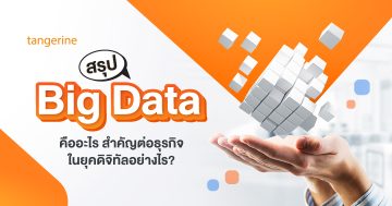 สรุป Big Data คืออะไร สำคัญต่อธุรกิจในยุคดิจิทัลอย่างไร?